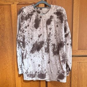 Ladies lululemon Tie-Dye Sweatshirt - brown